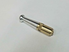 BRASS / SILVER ZEPPELIN PIPE* MADE IN USA* SNEAK A TOKE *HIGH QUALITY * SOLID