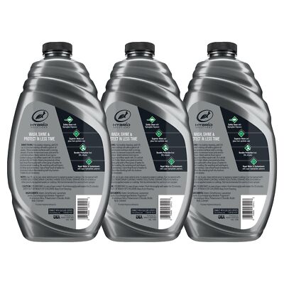 Turtle Wax 53889 Hybrid Solutions Ceramic Wash and Wax - 48 Fl Oz. (Pack of 3)