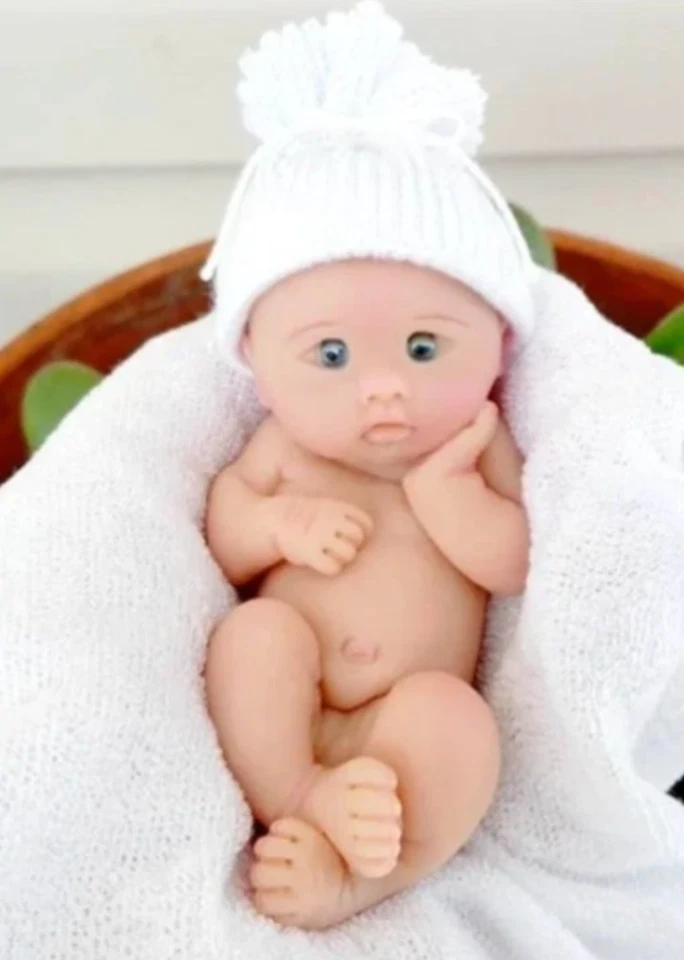 Molde para bebé 3D, molde de silicona, molde de arcilla polimérica, resina, yeso, jabón, vela, bebé Foto 2 de 4