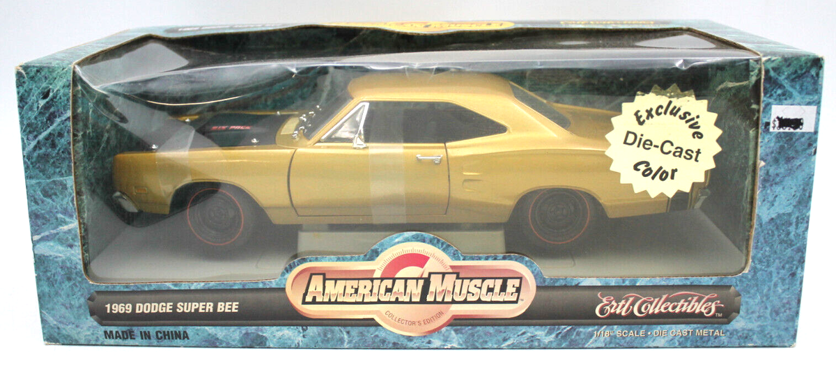 ミニカー AMERICAN MUSCLE 1969 DODGE SUPERBEE 1998 ERTL American Muscle 1969 Dodge Super Bee Die-Cast