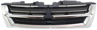 Grille For 2001 Mitsubishi Montero Chrome Shell W/ Gray Insert Plastic on sale Grille For 2001 Mitsubishi Montero Chrome Shell W/ Gray Insert Plastic on sale