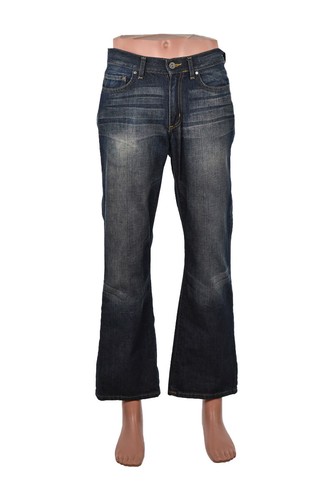 Apt. 9 Men Jeans Relaxed 30 Blue Cotton 