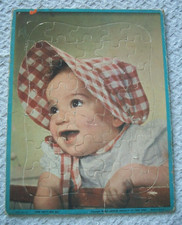 1953 Jaymar Frame Tray Puzzle Baby "And That's Not All" 11" x 14"