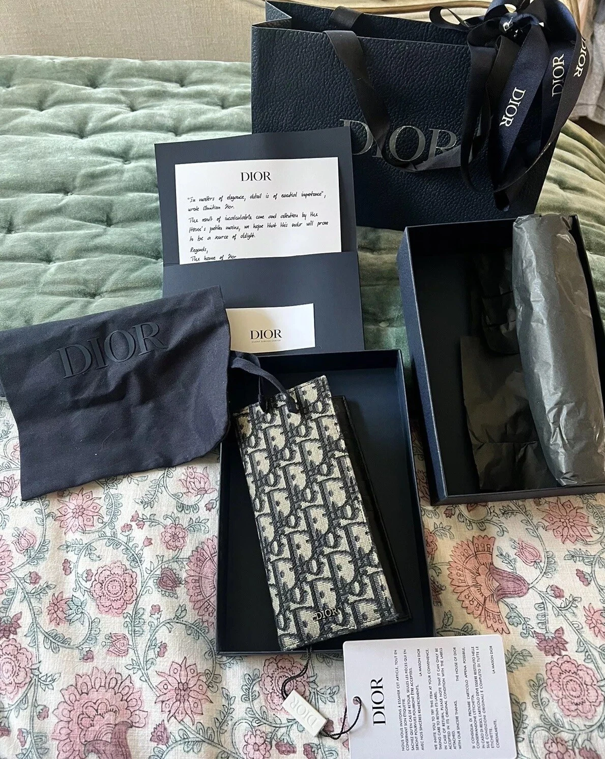 Portefeuille long Dior