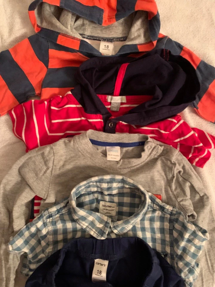 lote de ropa infantil 18 meses 5 piezas Petit Lem Gymboree Carter's Gap U1 Foto 3 de 4