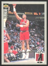 1994-95 Collector's Choice Silver Signatures Kevin Duckworth #75