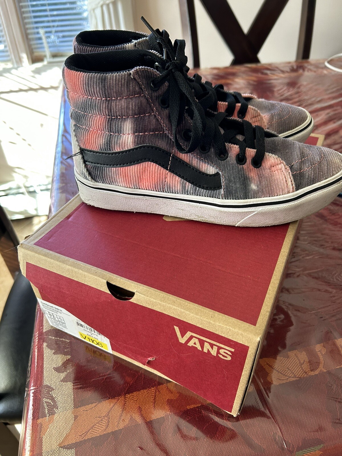 Vans Comfycush Sk8hi Womens 7 with box Gem