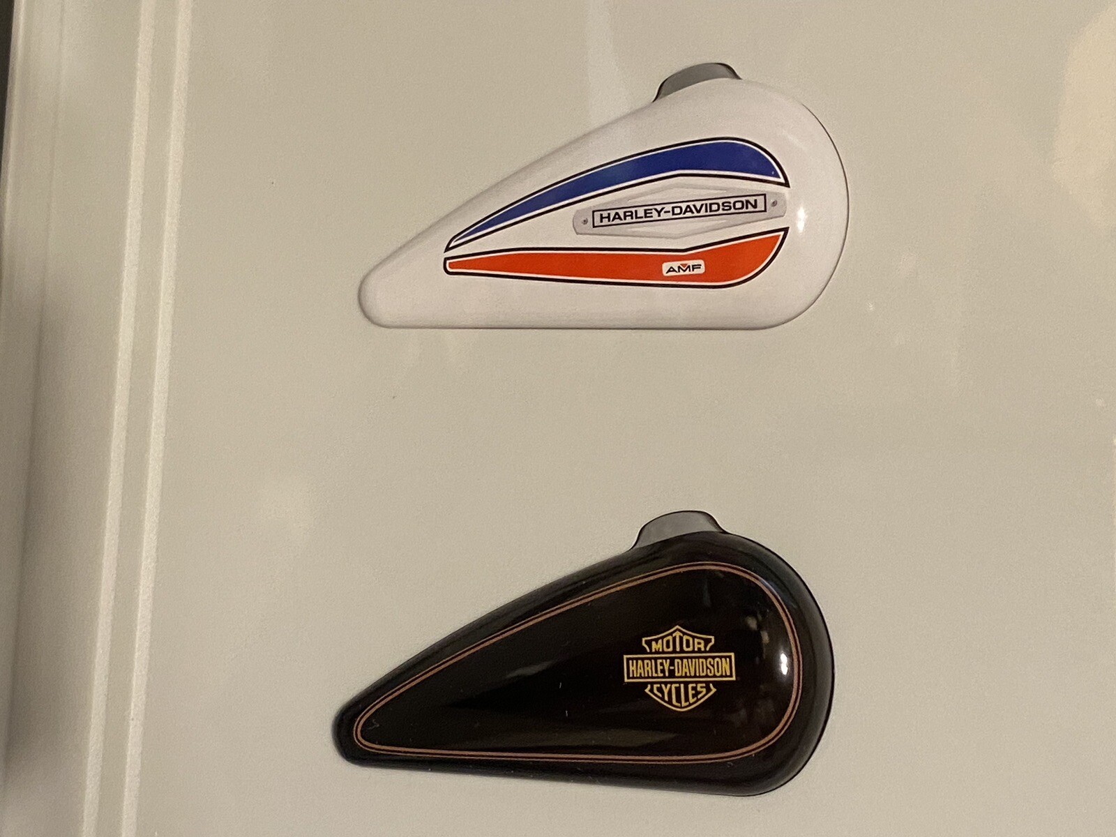 HarleyDavidson 6 Mini Gas Tank Collection Shadow Box Wall Display 2015