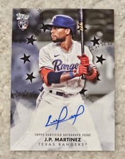 2024 Topps Series 2 J.P. Martinez Baseball Stars Autograph Black RC  174/199 