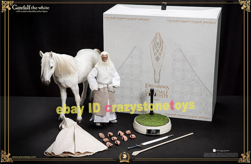 Asmus Toys Gandalf the White + Horse The Lord of the Rings 1/6