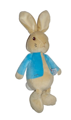 WIE NEU* Rainbow Design Peter Rabbit Hase Bunny Plüschtier Stofftier Kuscheltier