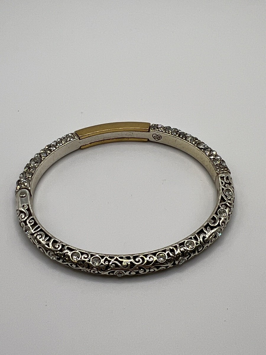 Brighton Anatolia Hinged Two-Toned Bangle | eBay display picture 3