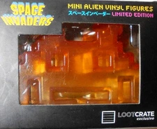 Atari Classics SPACE INVADERS Alien Orange vinyl 2015 lootcrate exclusive 8 BIT