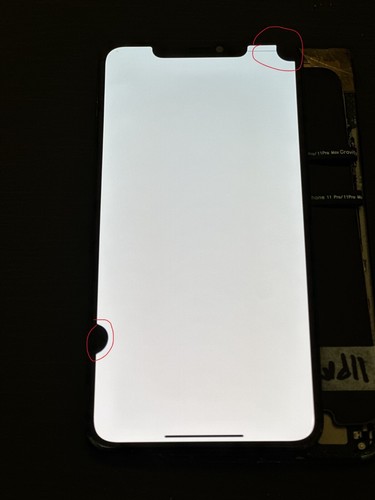 Original Genuine OEM iPhone 11 Pro Max Black OLED Replacement Screen--"READ" #50 - Zdjęcie 7 z 8