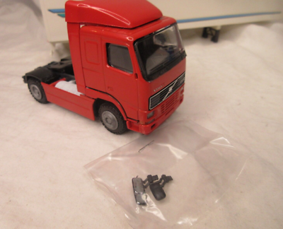 CONRAD VOLVO F12 GLOBETROTTER SEMI TRUCK w/ REEFER TRAILER 1/50