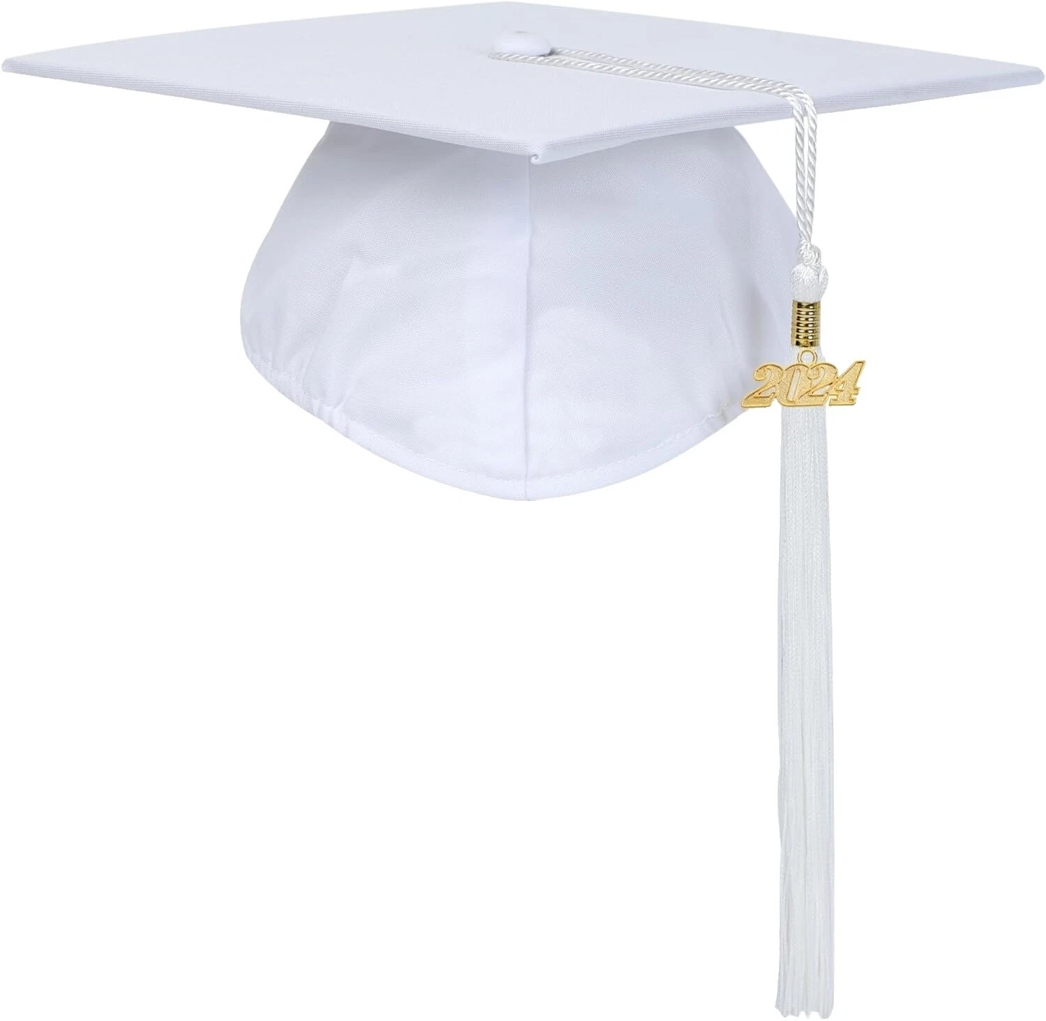 Polyester White Costume Cloches