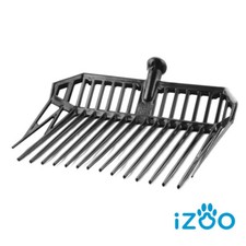 FORCA DA SCUDERIA PER LETAME IN PLASTICA ABS ANTIURTO PER BOX CAVALLO