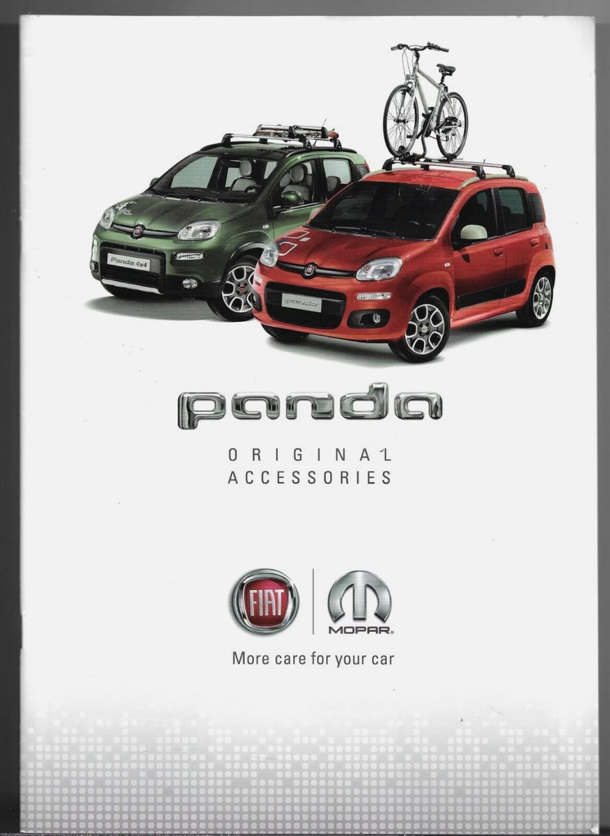 Fiat Panda Accessories c2014-15 UK Market Sales Brochure