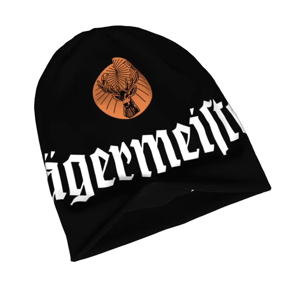 Jägermeister Kappe Mütze Beanie schwarz orange rundes Logo - Bild 3 von 3