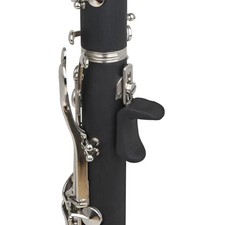 OriGlam Rubber Clarinet Thumb Rest Cushion Protector, Oboe Black