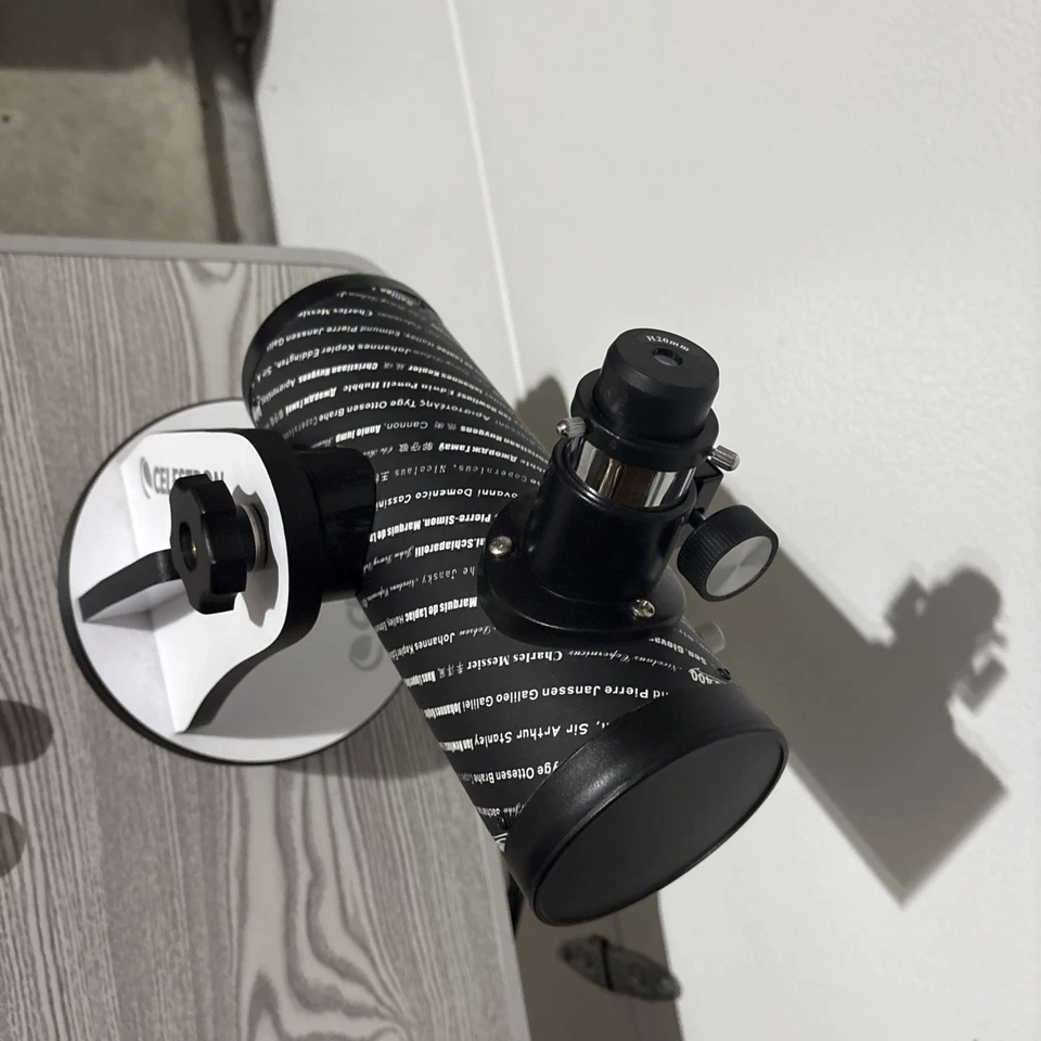 Celestron First Scope Telescope Tabletop Model #21024 - Image 3 of 4