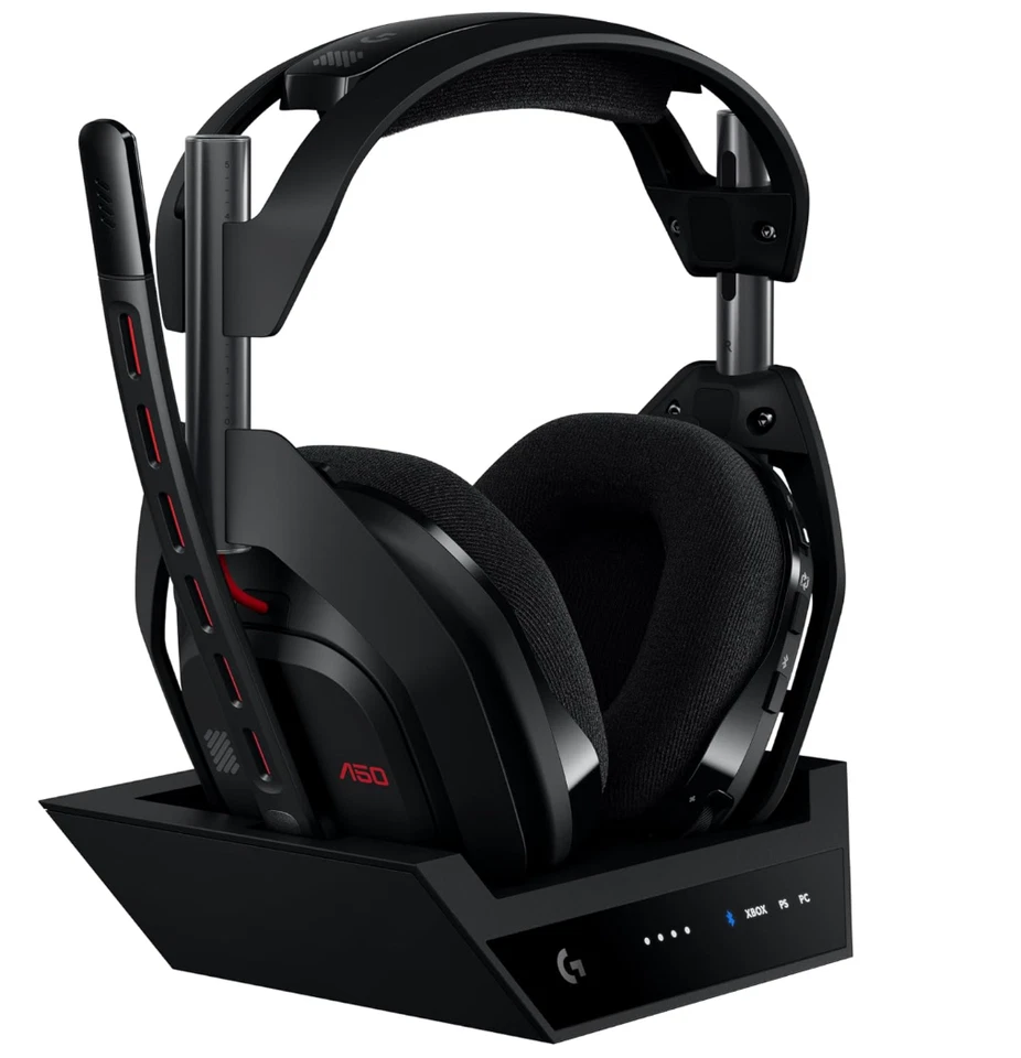 Logitech Astro A50 LIGHTSPEED Gen 5 Wireless Gaming Headset PC PS5 Xbox B-WARE - Bild 3 von 4