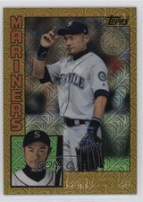 2019 Update Silver Pack 1984 Topps Baseball Chrome Gold 45/50 Ichiro Suzuki ob3