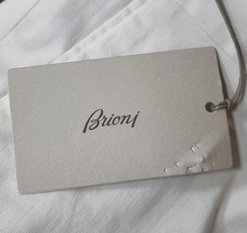 Brioni Unused 23SS Slim Fit Cotton Linen Silk Trouser Pants 54 58023884 - Picture 4 of 5