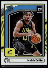 2024-25 Donruss Optic #295 Isaiah Collier Rated Rookie