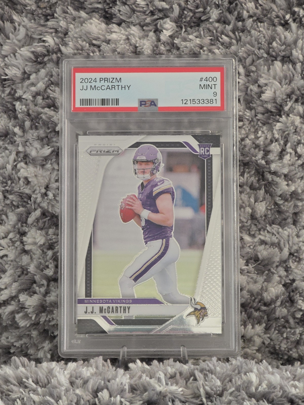 2024 Panini Prizm Prizm #400 Jj McCarthy front