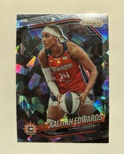 2025 Panini Prizm WNBA - Aaliyah Edwards #94 Ice Prizm