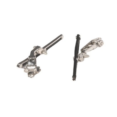 2 Pieces Metal Wiper Decoration for LDRC AE86 1/18 RC Acces7251