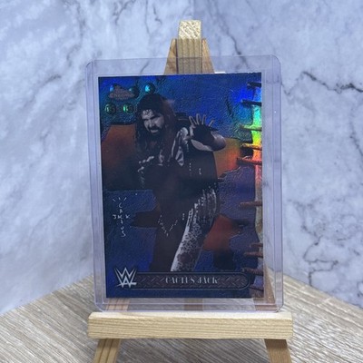 2025 Topps Chrome WWE x Cactus Jack Mick Foley Cactus Jack BLUE REFRACTOR /150