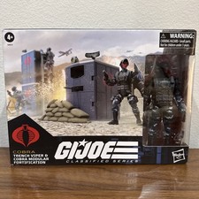 GI Joe Classified 1 12  151 Trench Viper & COBRA Modular Fortification IN HAND