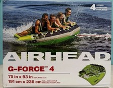 Airhead G-Force 4 Towable Tube 1-4 Rider Boating Water Tube