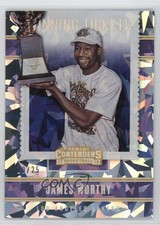 2017 Panini Contenders Winning Tickets Cracked Ice 19/25 James Worthy HOF 1a39