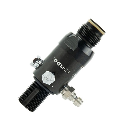 M18x1 5 Threaded For HPA Air Tank Valve Regulator 4500Psi with Brass Bonnet - Picture 8 of 12