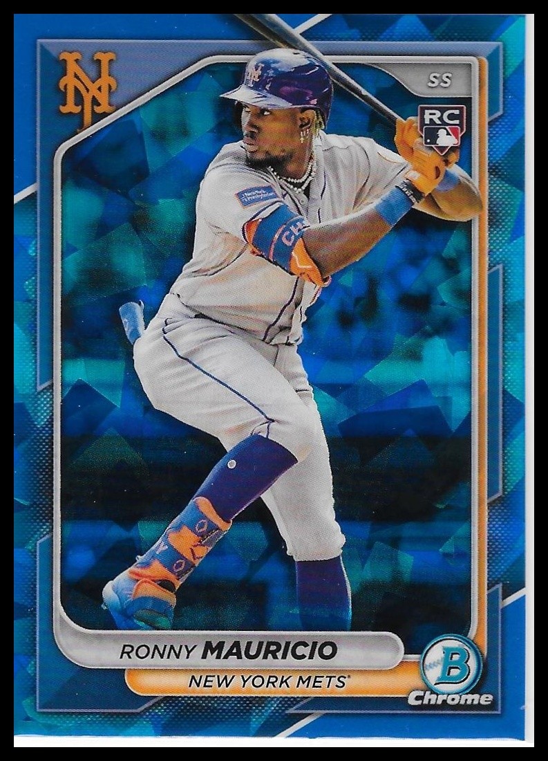 2024 Bowman Chrome Sapphire #24 Ronny Mauricio