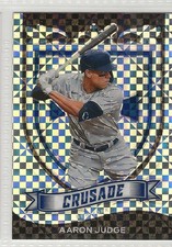 2021 Panini Chronicles - Crusade Aaron Judge #13 Building Blocks Prizm