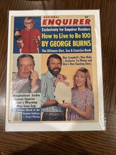 National Enquirer May 17, 1983 George Burns Glen Campbell Jackie Gleason RARE BB