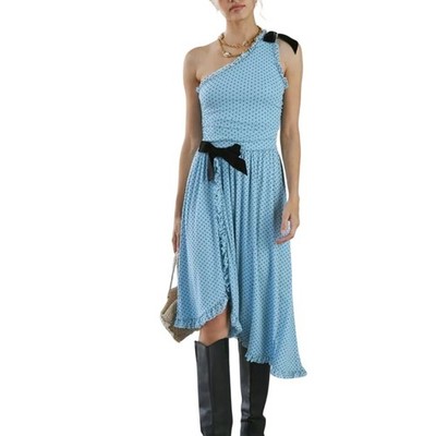 light blue lace maternity dress Short Sleeve Lace Mesh Maternity Photography Dress RB9 main image 1