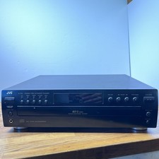 JVC XL-F154BK 5 Disc CD Carousel Changer Player - 1999 - Tested And Works