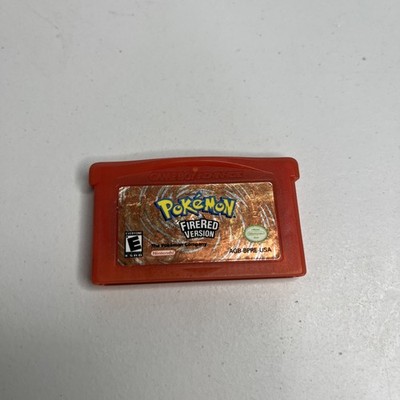Pokemon FireRed Version Nintendo Gameboy Advance GBA, 2004, Authentic (Tested)