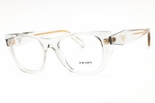 PRADA PRA18V-12R1O1-52 Eyeglasses Size 52mm 19mm 145mm GREY Women NEW