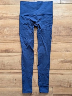SOMA Women's Slimming Shaping Leggings Navy Blue Shape Wear Spandex Sz Small