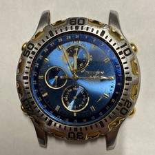 Citizen Gents Calendar Chronograph Watch Two Tone Gold colour + Stainless Steel 