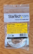 StarTech USB C Cable 2 meter USB C to USB C 6.6 ft NEW