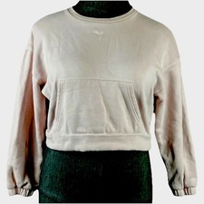 Puma Women  s Medium pink 2 Piece Top and bottoms Sweatsuit 6680