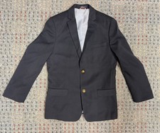 Tommy Hilfiger Blazer Jacket Youth 16 Mast Navy Gold Buttons Excellent