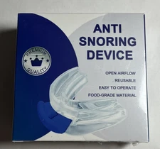 Anti Snore Mouthpiece Device - BPA Free -Food-Grade Material - Reusable NEW